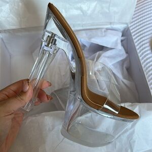 PVC platform heels FEMME LA